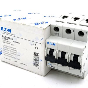 NEW EATON FAZ-B50/3 CIRCUIT BREAKER 278852 FAZB503