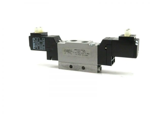 NEW FESTO ELECTRIC JMEH-5/2-1/8-S-B SOLENOID VALVE JMEH5218SB