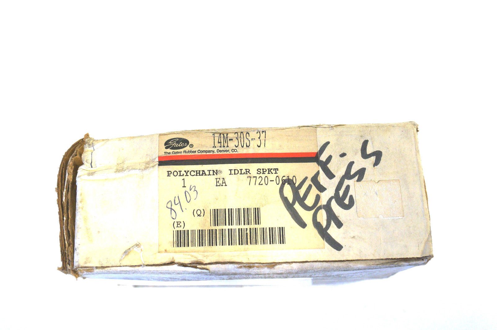 NEW GATES 14M-30S-37 POLYCHAIN SPROCKET 7720-0610 14M30S37