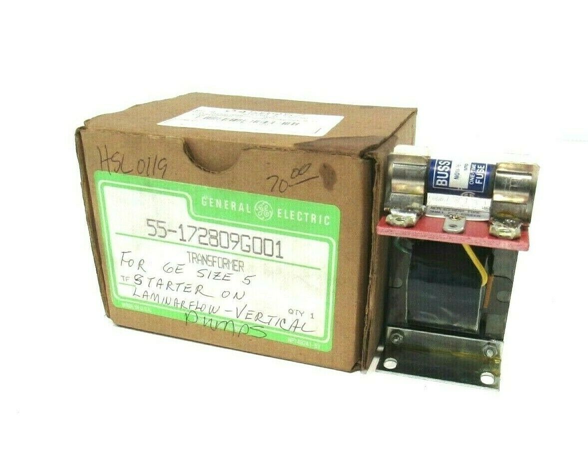 NEW GENERAL ELECTRIC 55-172809-G001 TRANSFORMER 55172809G001
