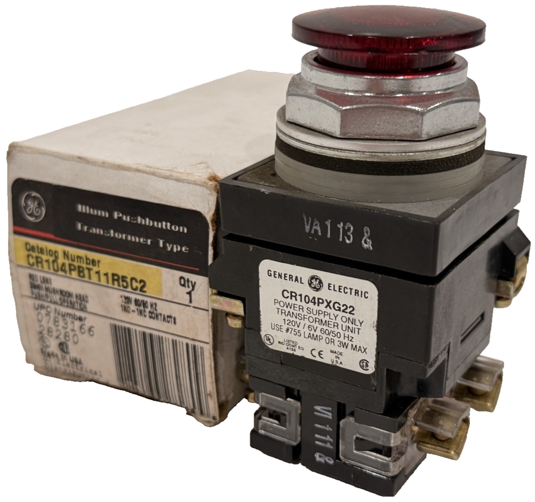 NEW GENERAL ELECTRIC CR104PBT11R5C2 PUSHBUTTON