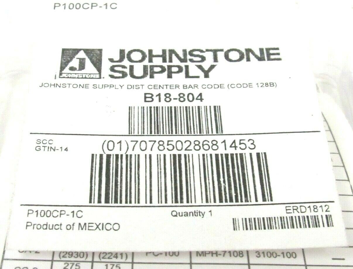 NEW JOHNSON CONTROLS B18-804 P100CP-1C PRESSURE CONTROL SWITCH B18804 P100CP1C - Image 3