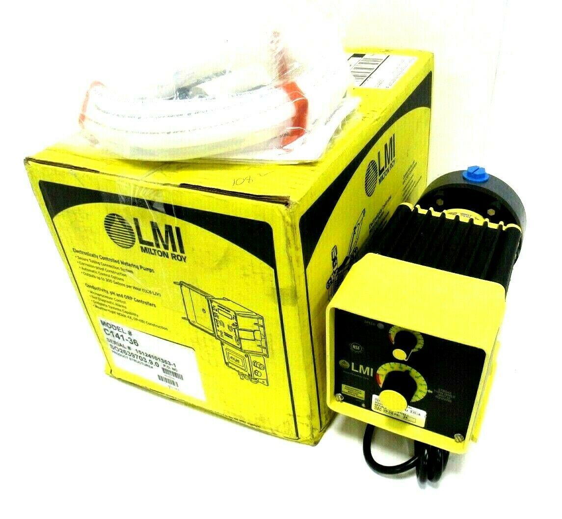 NEW LMI MILTON ROY C14136 METERING PUMP C14136 SB Industrial Supply