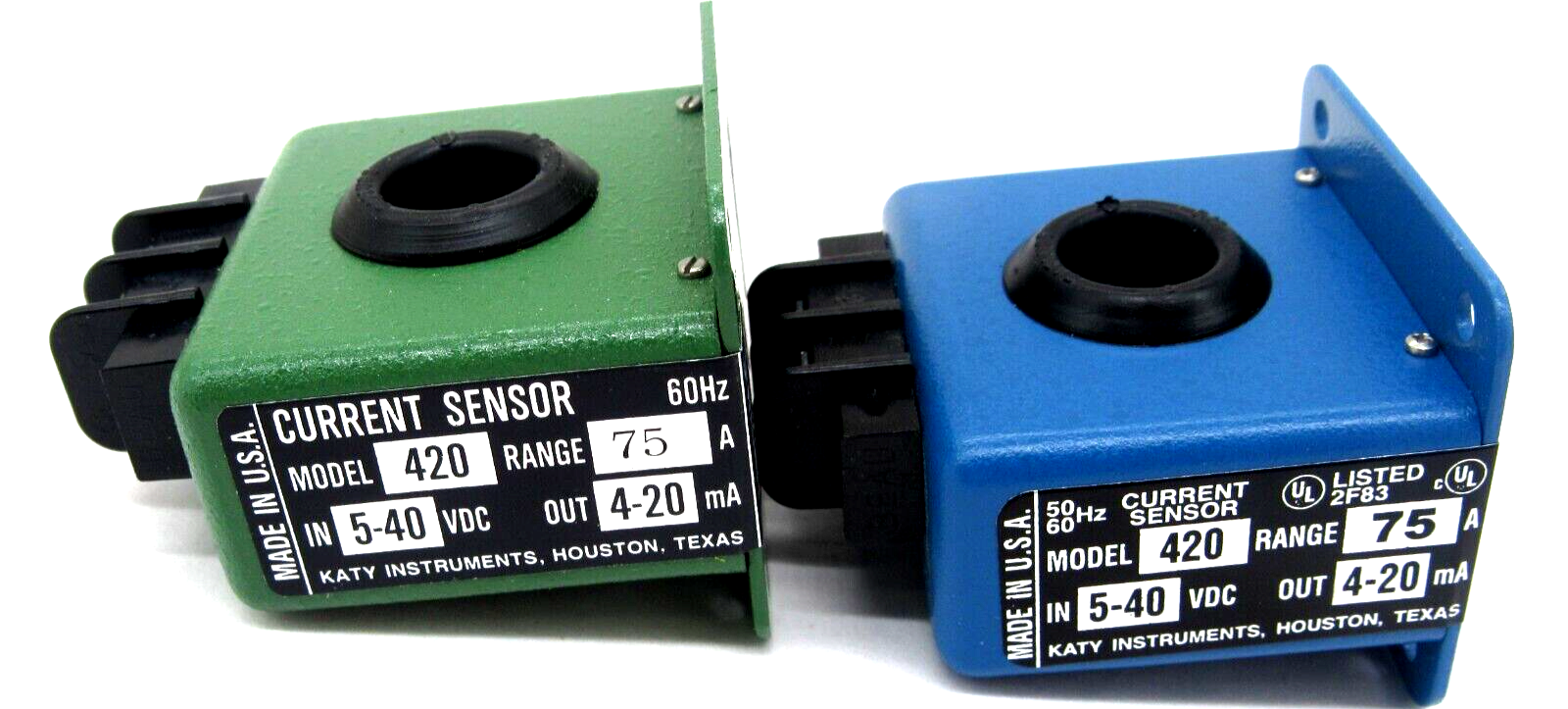 NEW LOT OF 2 KATY INSTRUMENTS 420 A.C. CURRENT SENSOR RANGE 0-75 - Image 3