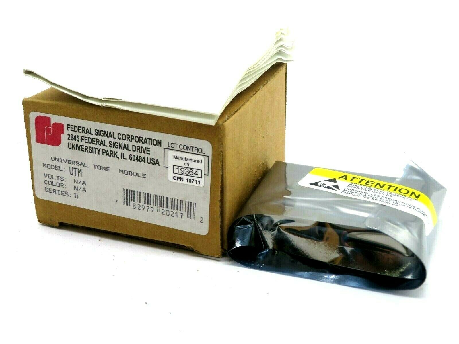NEW SEALED FEDERAL SIGNAL DIVISION UTM UNIVERSAL TONE MODULE