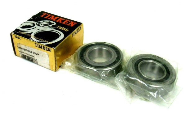 NEW SET OF TIMKEN MM25BS52 DUH SUPER PRECISION BEARINGS MM25BS52DUH
