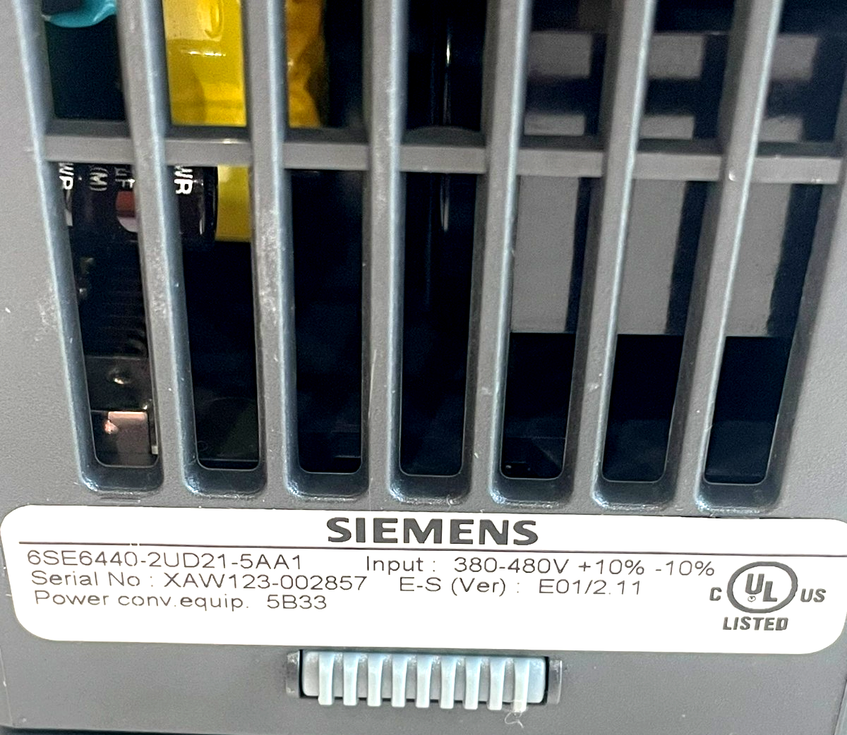 NEW SIEMENS 6SE6440-2UD21-5AA1 AC DRIVE 6SE64402UD215AA1 - Image 4