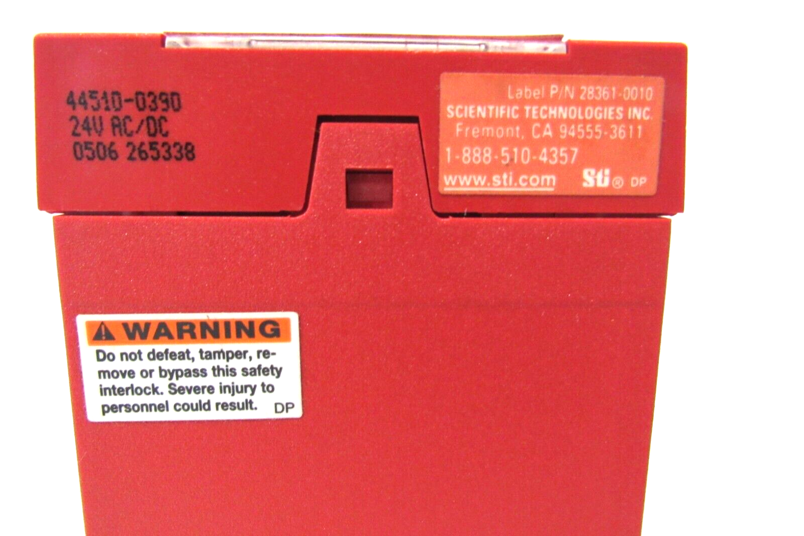 NEW STI 44510-0390 SAFETY RELAY SR07P24 445100390 - Image 4