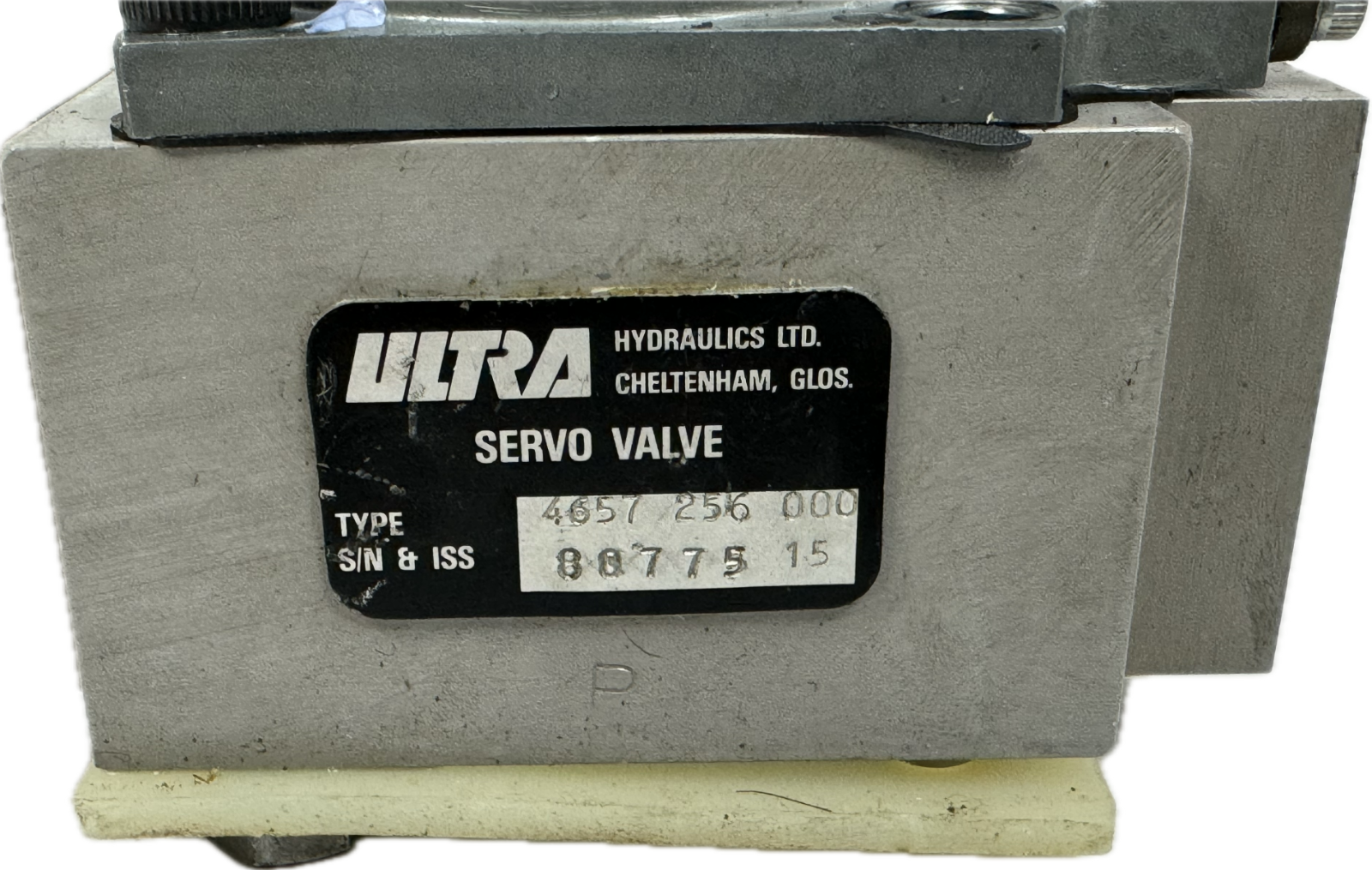 NEW ULTRA HYDRAULICS 4657-256-000 SERVO VALVE 4657256000 - SB ...