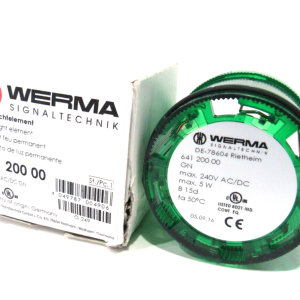 NEW WERMA 641 200 00 LIGHT ELEMENT 64120000