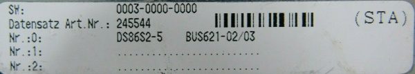 USED BAUMULLER BUS6-VC-A0-0001 DRIVE WITH POWER UNIT BUS621-02/03-54-0-000 - Image 6
