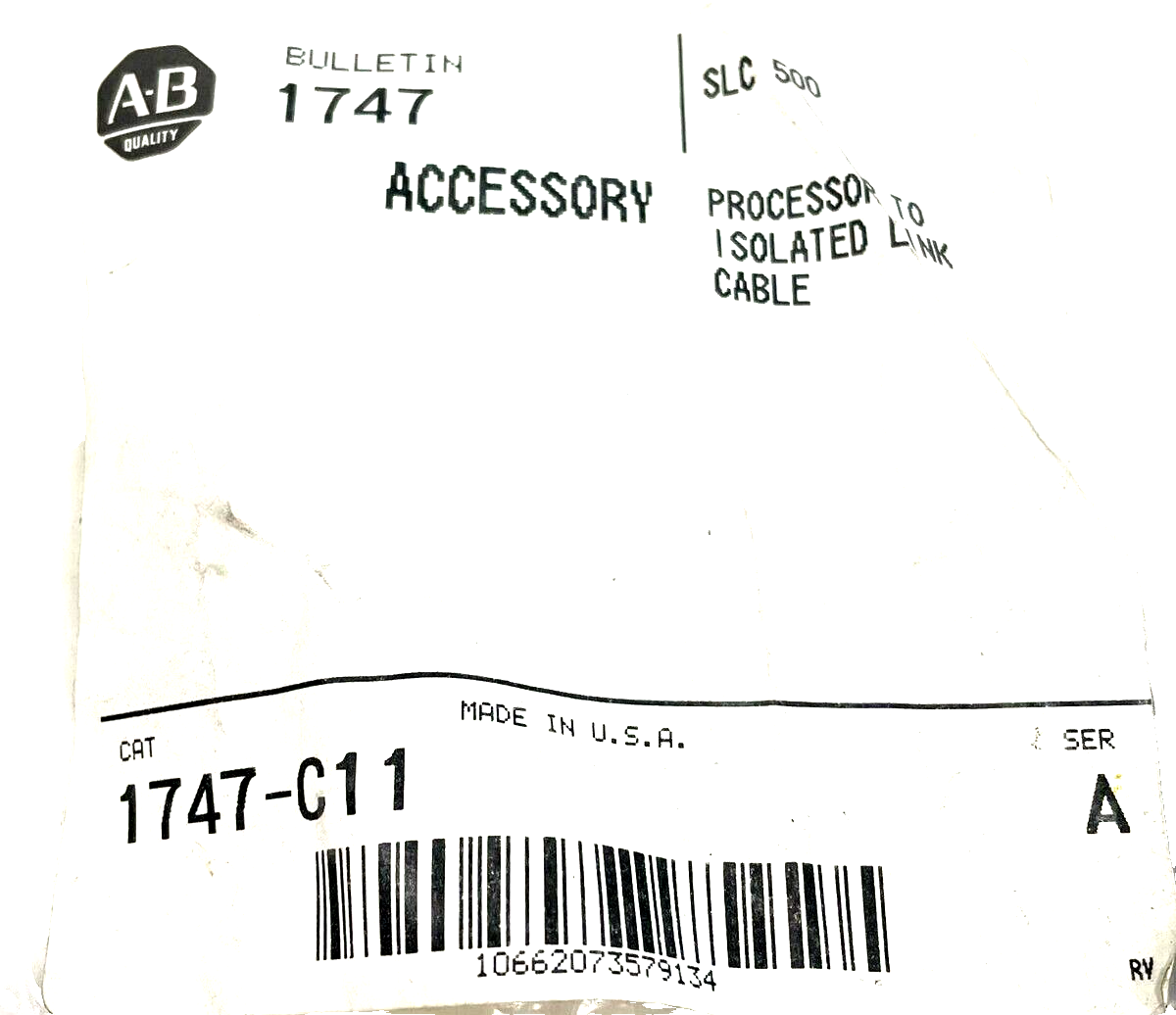 ALLEN BRADLEY 1747-C11 CABLE SERIES A 1747C11 NEW, SURPLUS - Image 4