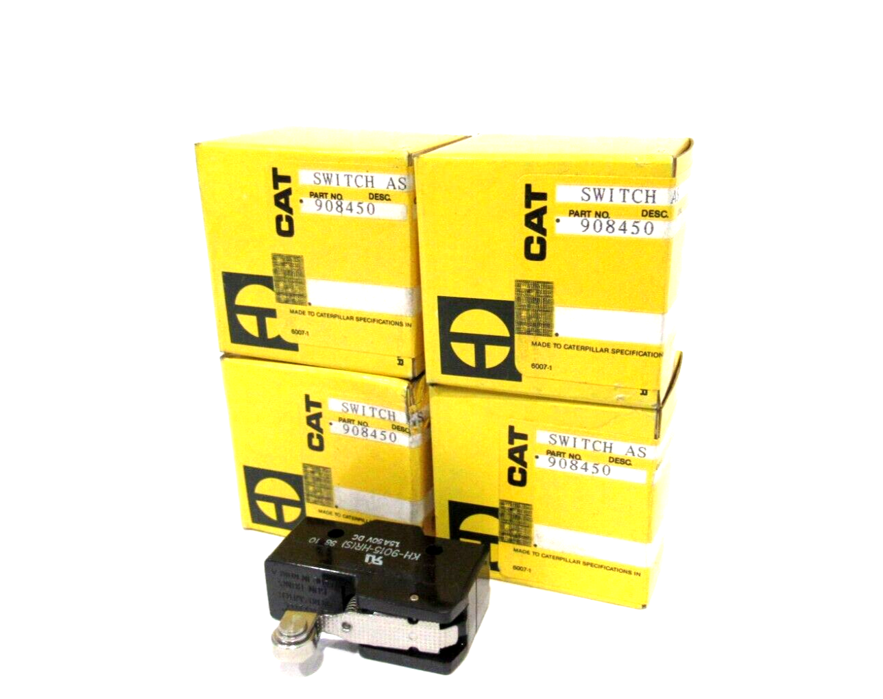 LOT OF 4 NEW CATERPILLAR KH-9015-HR(S) SWITCHES 908450