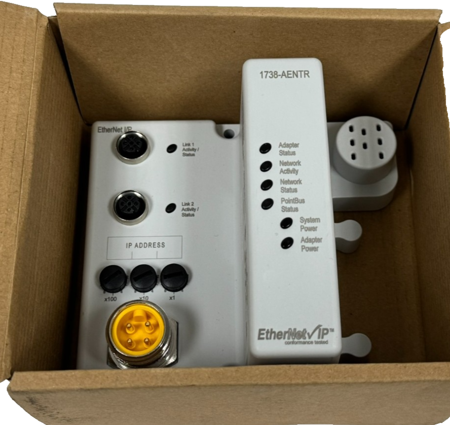 NEW ALLEN BRADLEY 1738-AENTR ARMORPOINT DUAL PORT ADAPTOR SER. B - Image 4