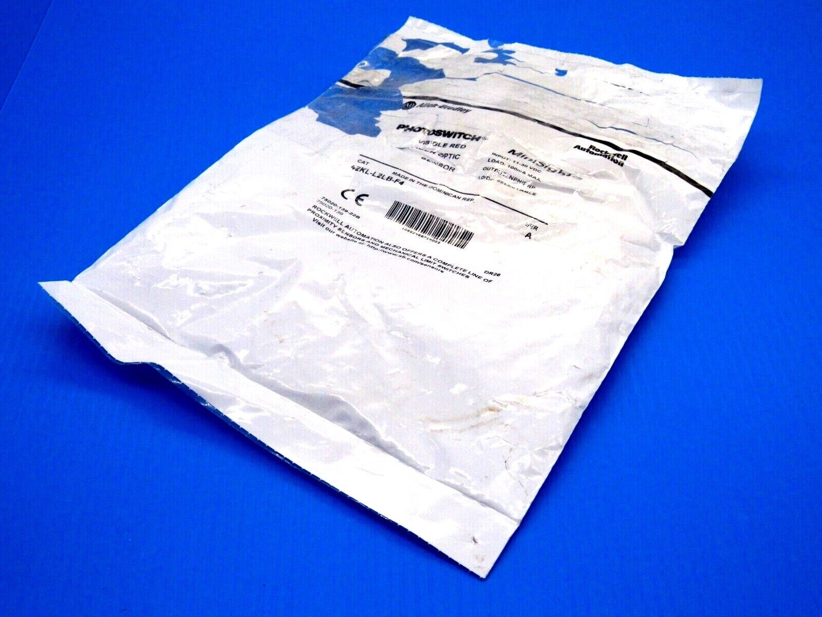 NEW ALLEN BRADLEY 42KL-L2LB-F4FIBER OPTIC SENSOR 42KLL2LBF4