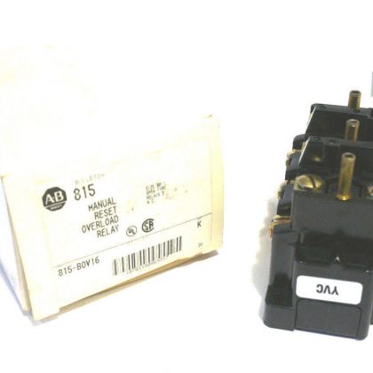 NEW ALLEN BRADLEY 815-B0V16 OVERLOAD RELAY SER.K  815B0V16