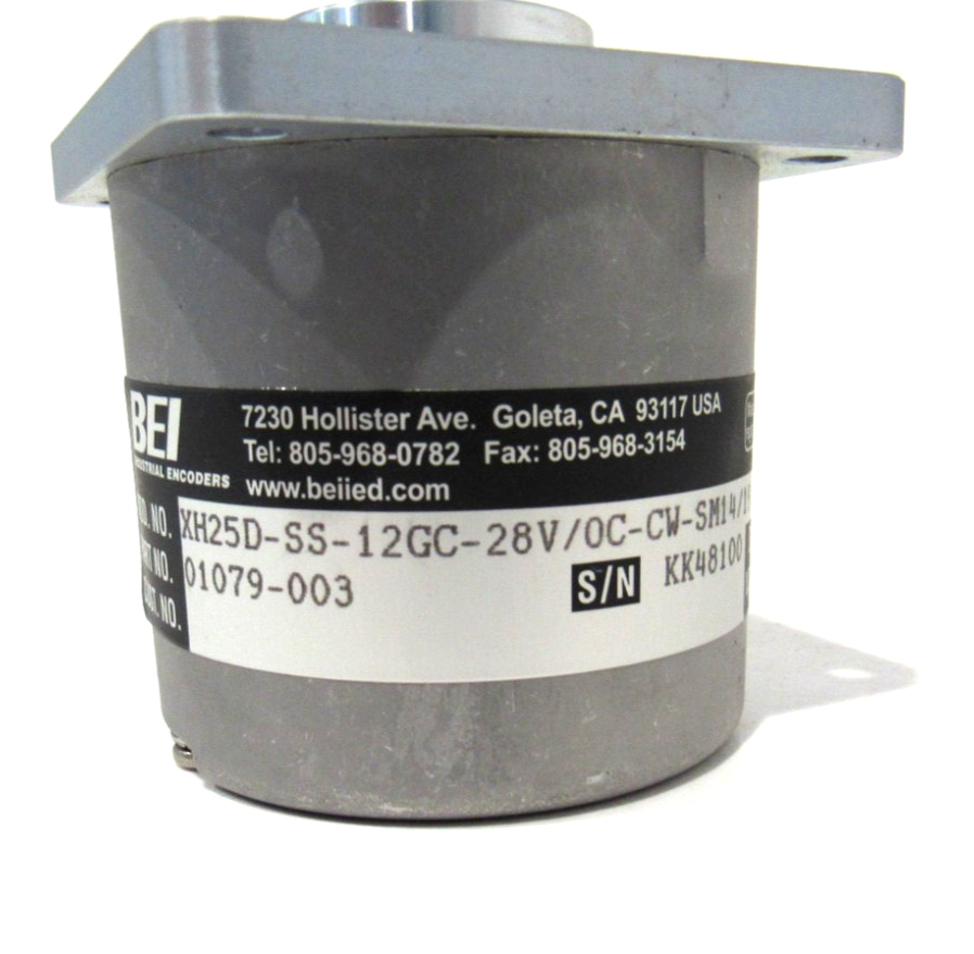NEW BEI 01079-003 ROTARY ENCODER XH25D-SS-12GC-28V/0C-CW-SM14/19 ...