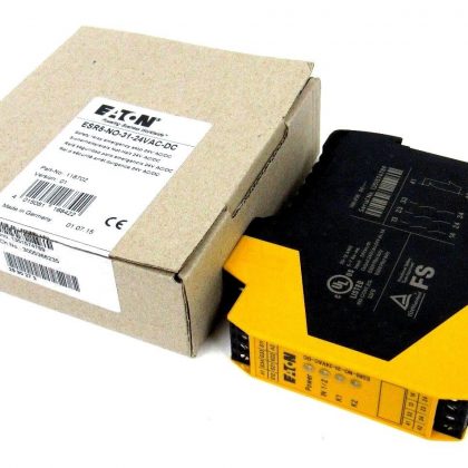NEW EATON ESR5-NO-31-24VAC-DC SAFETY RELAY ESR5NO3124VACDC 118702