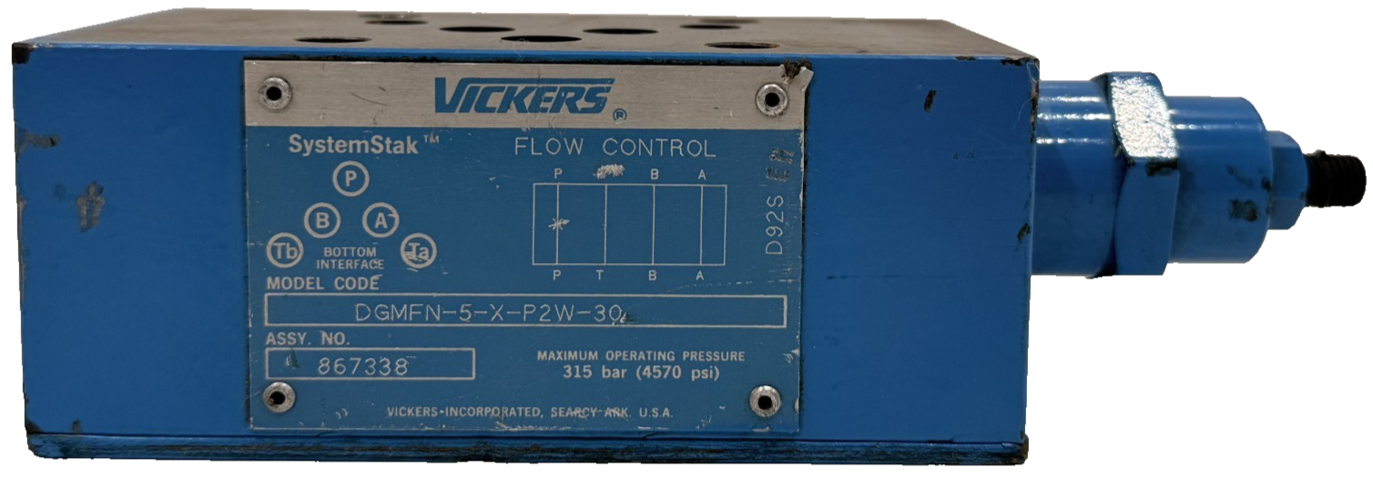 NEW EATON VICKERS DGMFN-5-X-P2W-30 FLOW CONTROL VALVE DGMFN5XP2W30 - Image 5
