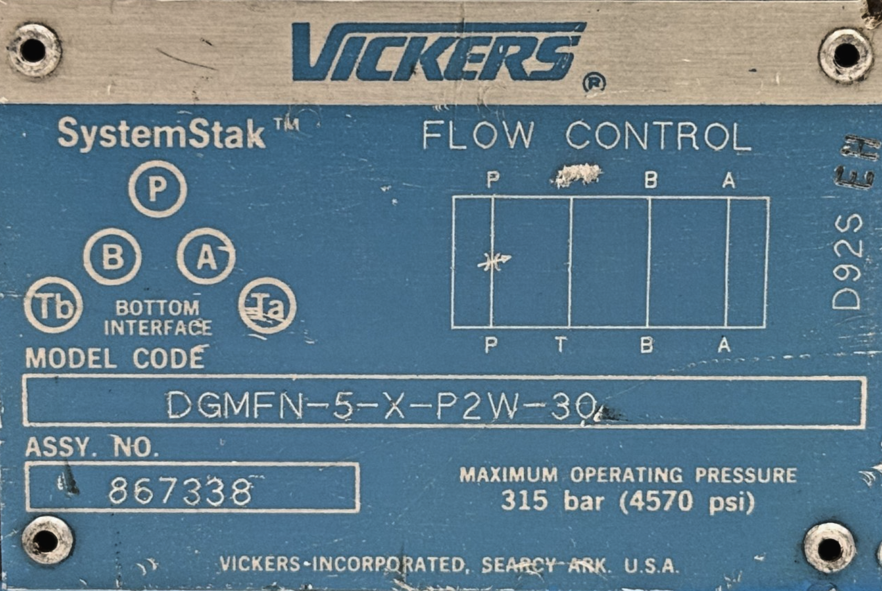 NEW EATON VICKERS DGMFN-5-X-P2W-30 FLOW CONTROL VALVE DGMFN5XP2W30 - Image 6