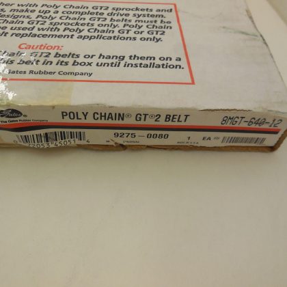 NEW GATES 8MGT-640-12  8MGT64012 POLY CHAIN GT 2 BELT 8MGT64012