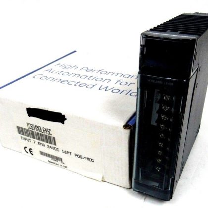 NEW GE FANUC IC694MDL645C INPUT MODULE 7.5MA 24VDC 16PT POS/NEG