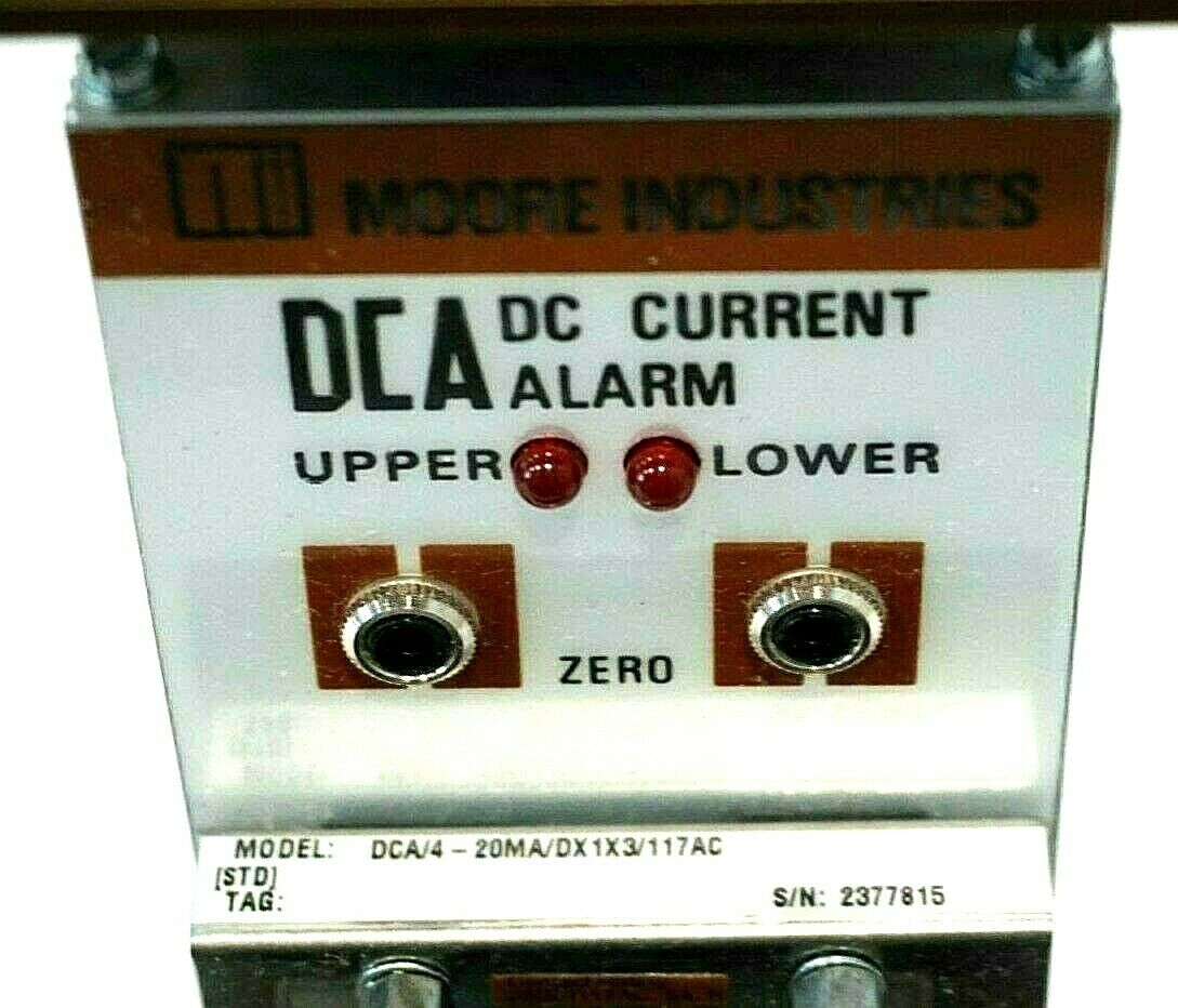 Madx Nuovo MOORE INDUSTRIES Dca /4-20ma/Dx1x3/117ac Dc Corrente Allarme 