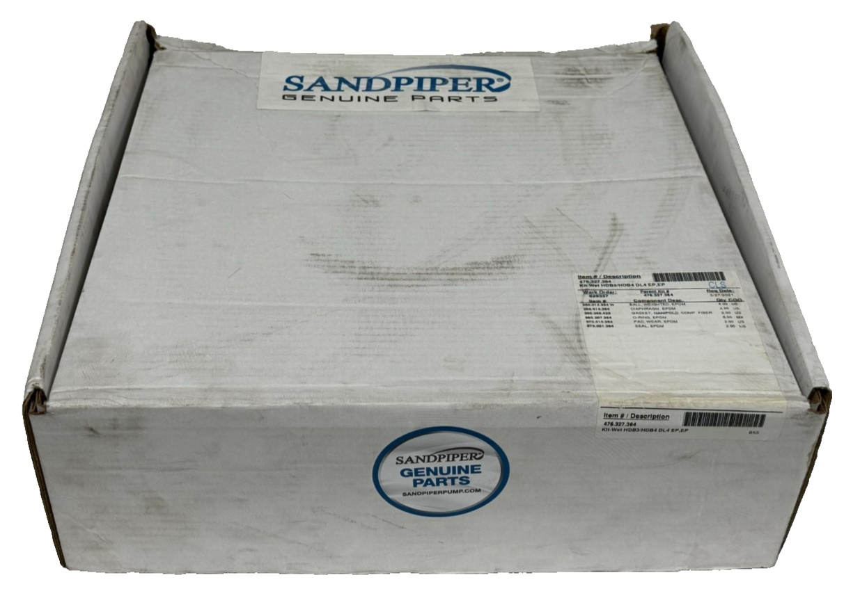 NEW SANDPIPER 476.327.364 PUMP KIT-WET HDB3/HDB4 DL4 EP EP