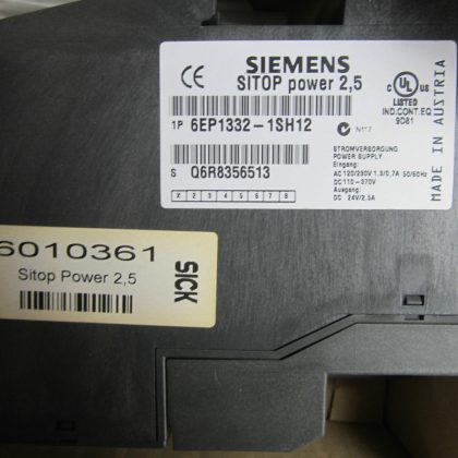 NEW SIEMENS 6EP1332-1SH12 SITOP POWER SUPPLY 6EP13321SH12