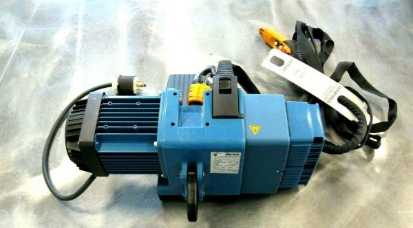 USED DEMAG DCS-PRO 5-500 1/1 H8 VS8-15 ELECTRIC CHAIN HOIST 26FT 1100LBS 480V - Image 3