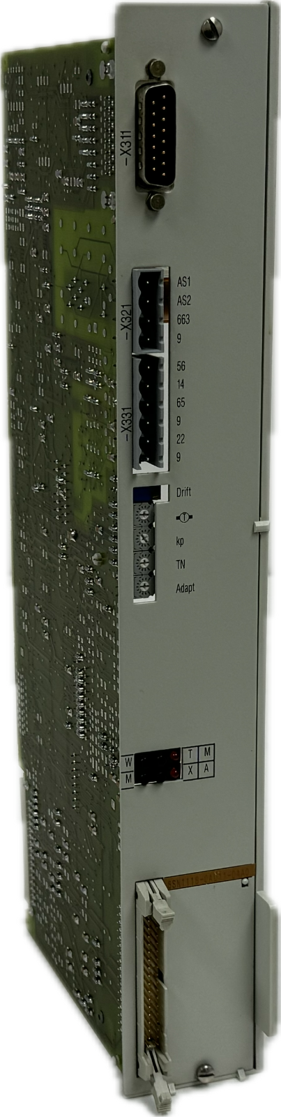 USED SIEMENS 6SN1118-0AD11-0AA0 PERFORMANCE MODULE 611-A 1 AXIS 6SN11180AD110AA0