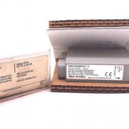NEW ALLEN BRADLEY 42LRC-5000 PHOTOSWITCH SER.B 42LRC5000