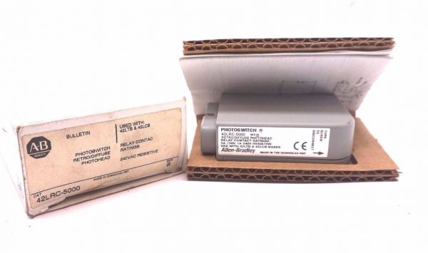 NEW ALLEN BRADLEY 42LRC-5000 PHOTOSWITCH SER.B 42LRC5000