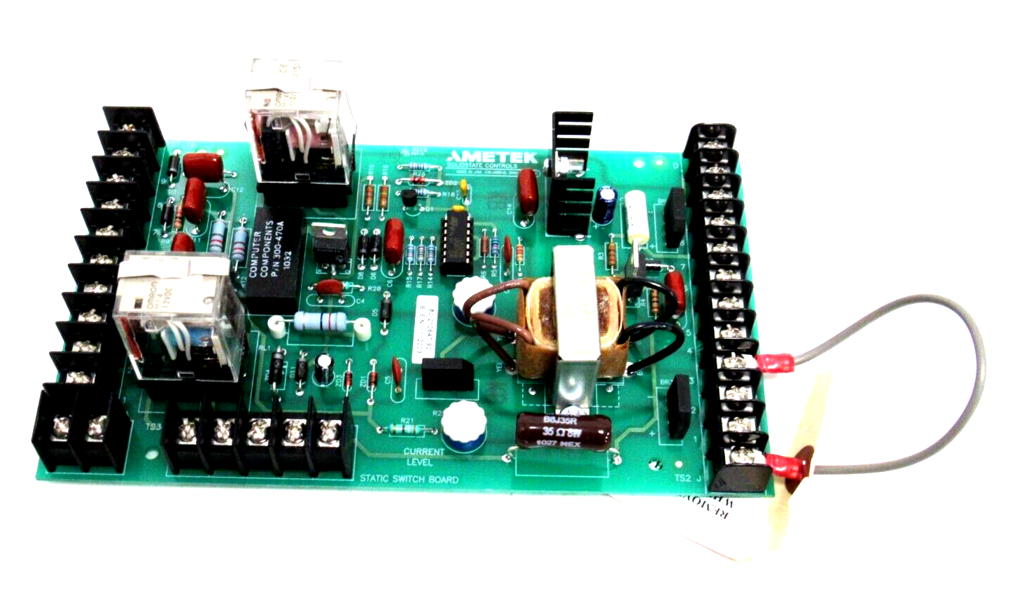NEW AMETEK 80-212647-90 STATIC SWITCH CONTROL BOARD OSC212631 ...