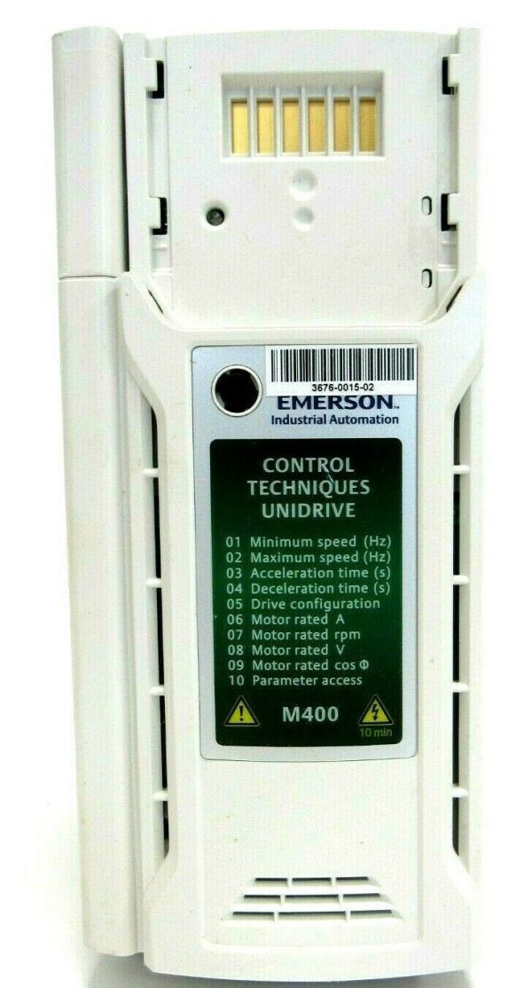 NEW CONTROL TECHNIQUES M400-03400094A10101AB100 UNIDRIVE 5HP 380-480V - Image 3