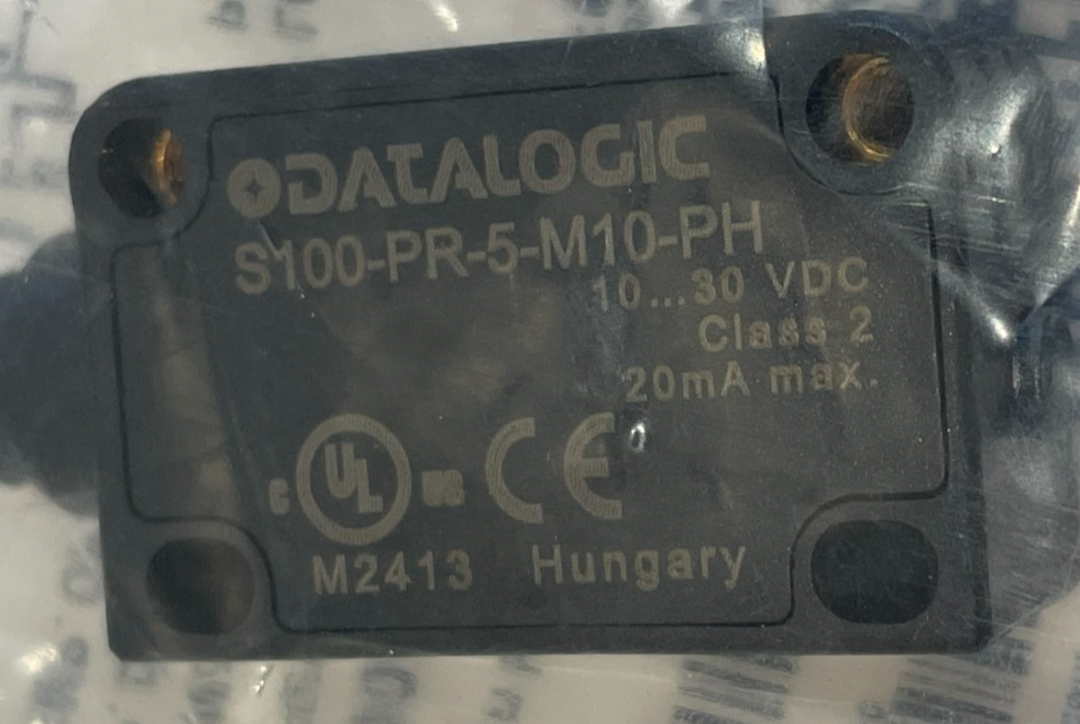 NEW DATALOGIC S100-PR-5-M10-PH PHOTOELECTRIC SENSOR S100PR5M10PH - Image 3