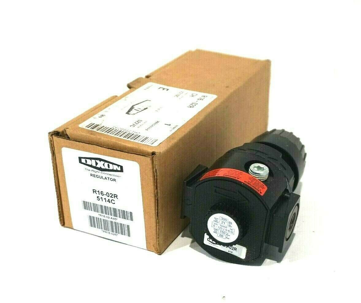 NEW DIXON R16-02R REGULATOR R1602R - SB Industrial Supply, Inc.