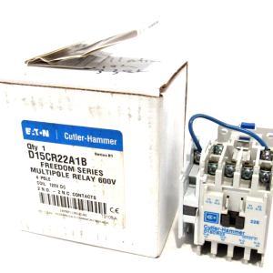 NEW EATON CUTLER HAMMER D15CR22A1B CONTROL RELAY