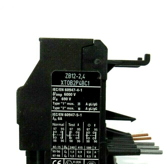 NEW EATON ZB12-2.4 OVERLOAD RELAY XTOB2P4BC1 ZB1224 - Image 4