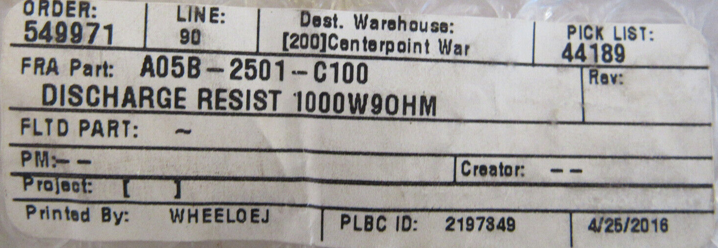 NEW FANUC A06B-6107-C903 DISCHARGE UNIT A05B-2501-C100 A06B6107C903 - Image 6