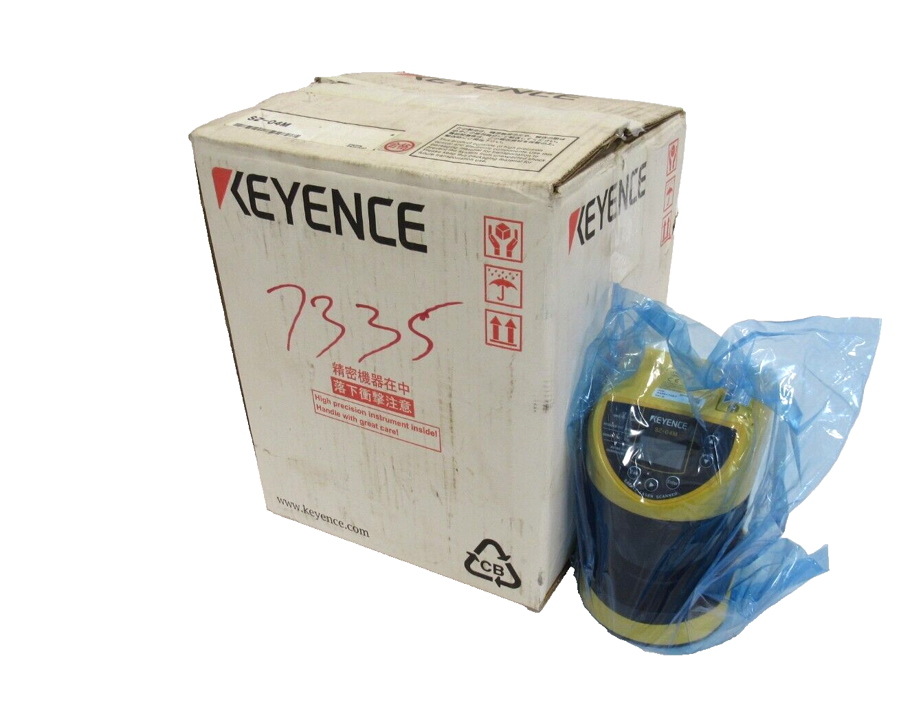 NEW KEYENCE SZ-04M SAFETY LASER SCANNER SZ04M - SB Industrial
