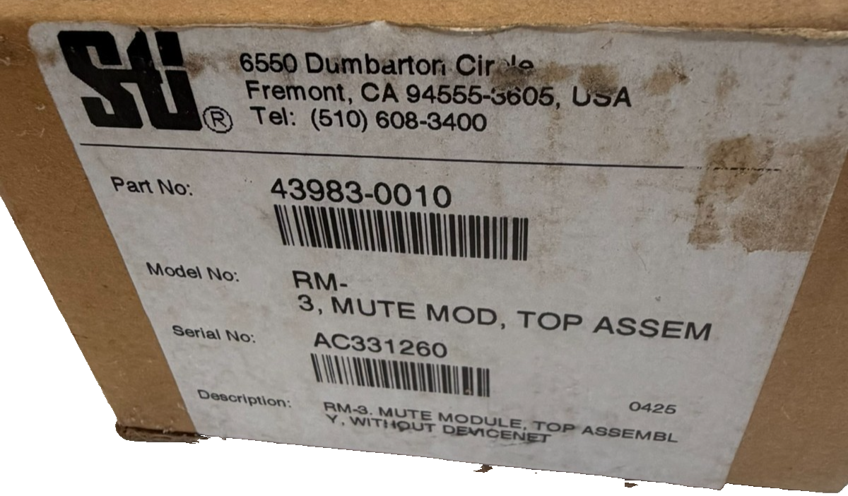 NEW OMRON STI RM-3 MUTE MODULE 43983-0010 RM3 - Image 6