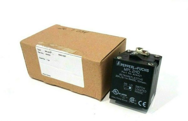 NEW PEPPERL & FUCHS MPL2HD PHOTOELECTRIC SENSOR 454421