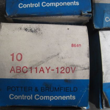 NEW POTTER & BRUMFIELD ABC11AY-120 RELAY ABC11AY120