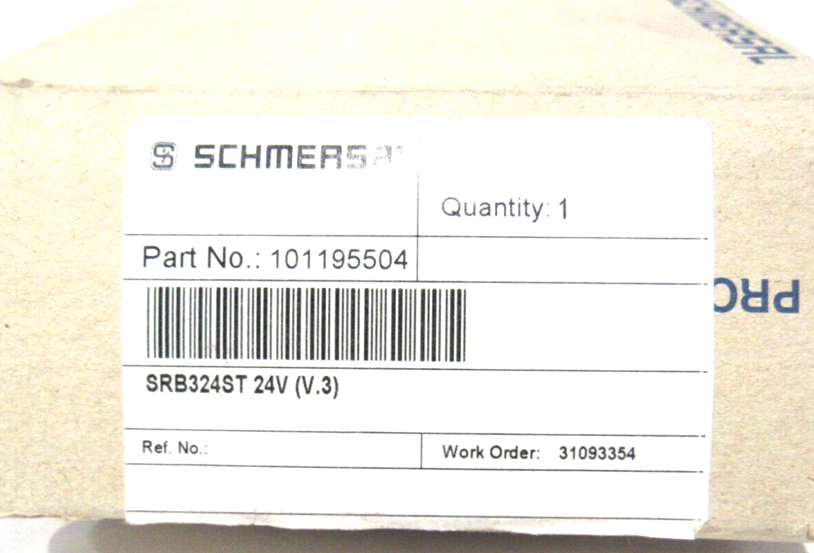 NEW SCHMERSAL SRB-324-ST SAFETY RELAY 101195504 SRB324ST - Image 4