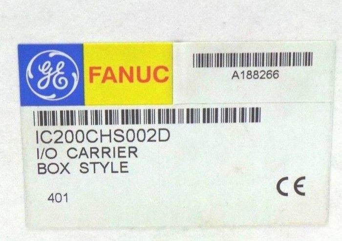 NEW SEALED GE FANUC IC200CHS002 I/O CARRIER BOX STYLE IC200CHS002D - Image 3