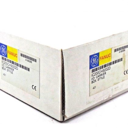 NEW SEALED GE FANUC IC200CHS002 I/O CARRIER BOX STYLE IC200CHS002D
