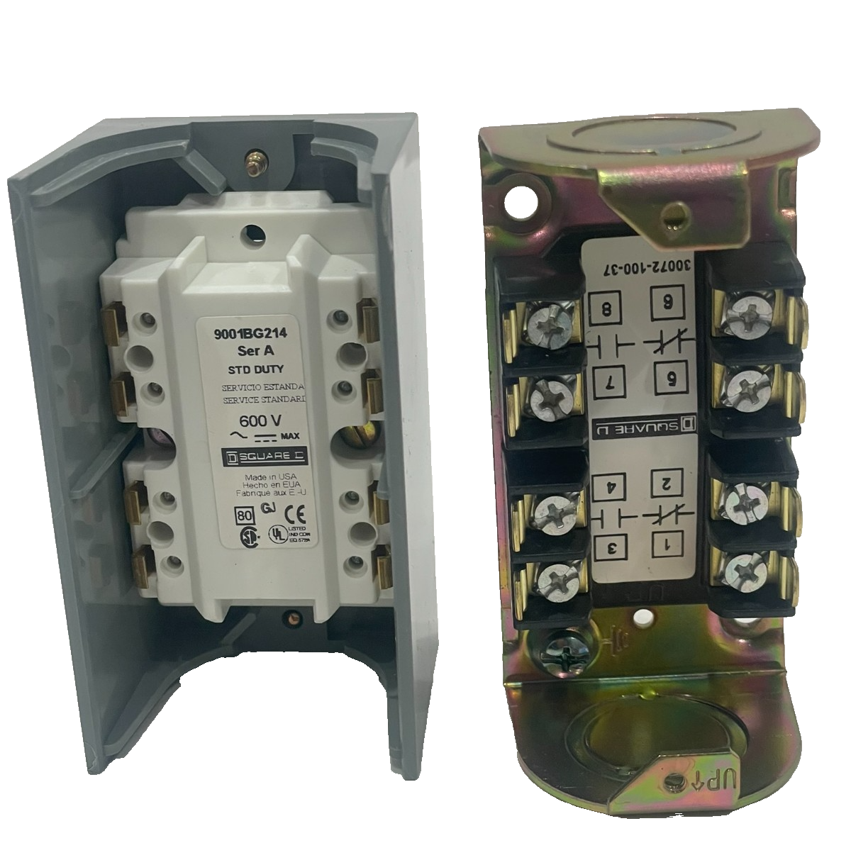 NEW SQUARE D 9001-BG214 PUSH BUTTON STATION SER. A 9001BG214 - Image 3