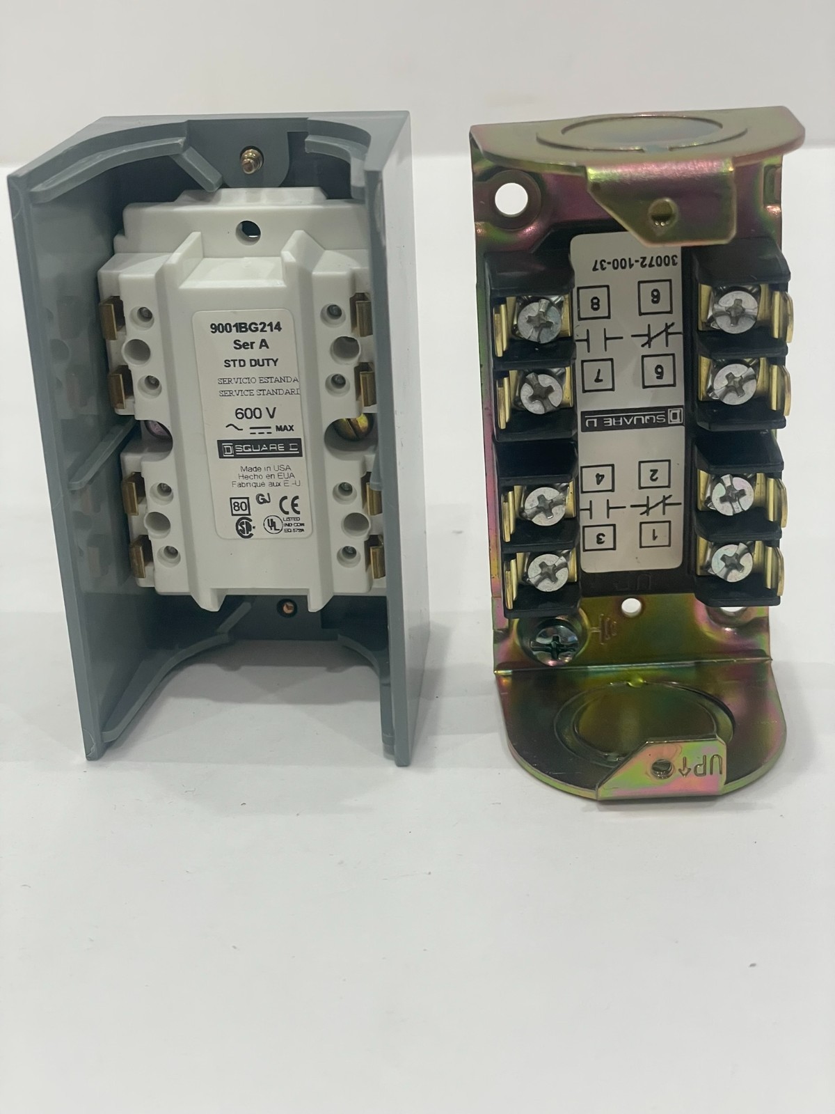 NEW SQUARE D 9001-BG214 PUSH BUTTON STATION SER. A 9001BG214 - Image 6