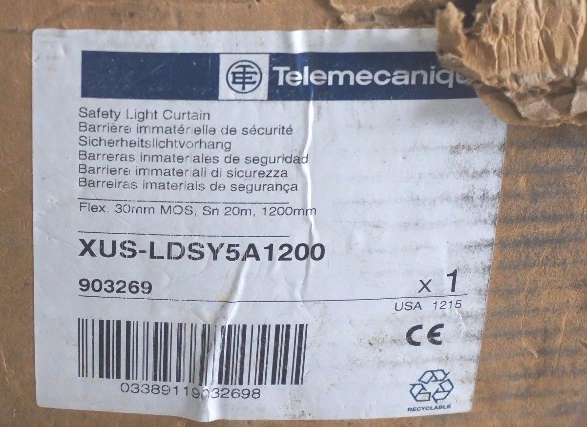NEW TELEMECANIQUE XUS-LDSY5A1200 LIGHT CURTAIN SET 48'' XUSLDSY5A1200 - Image 3